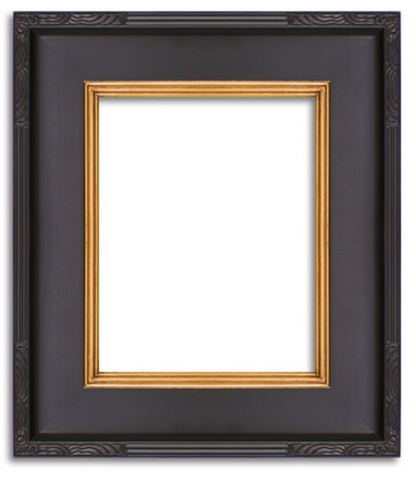 Kingston Grand Black & Gold Frame (3.5")
