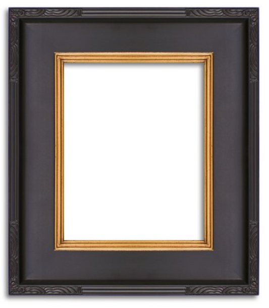 Kingston Grand Black & Gold Frame (3.5")