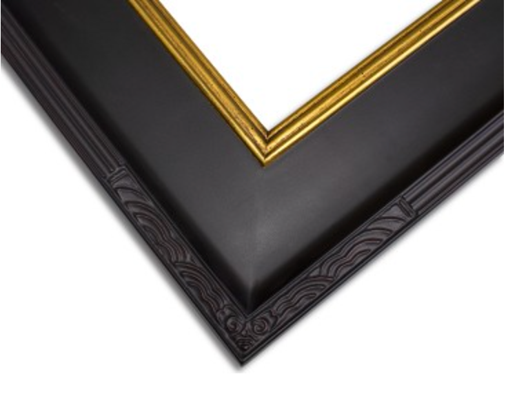Kingston Grand Black & Gold Frame (3.5")