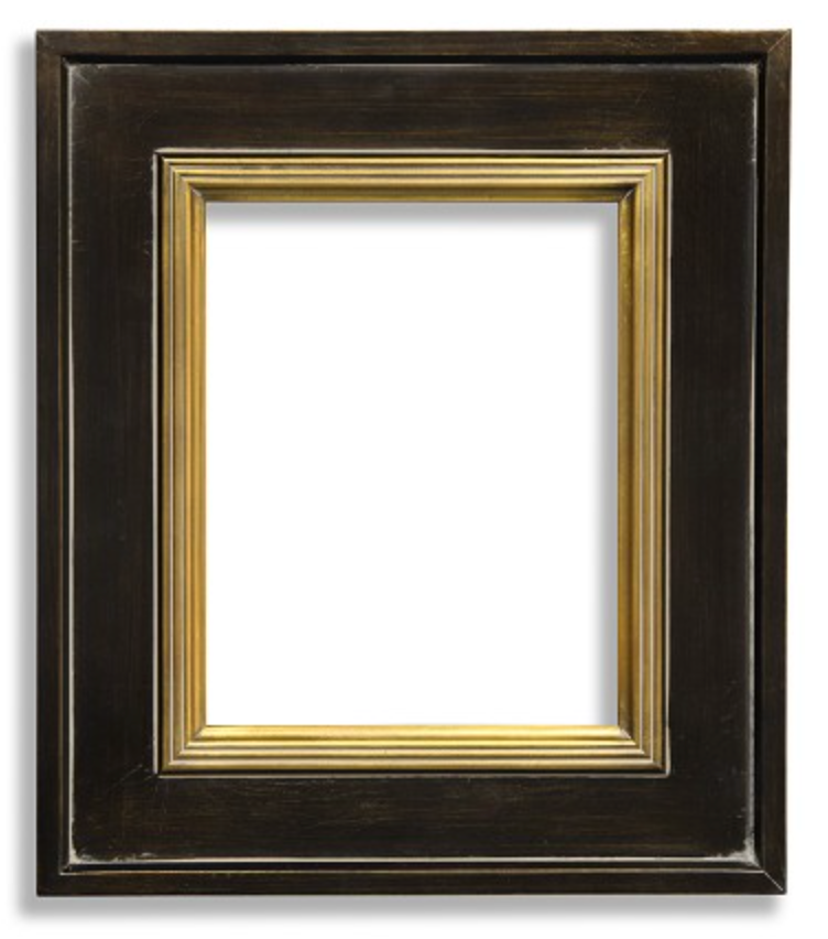 Hawthorne Black & Gold Plein Air Frame (3")